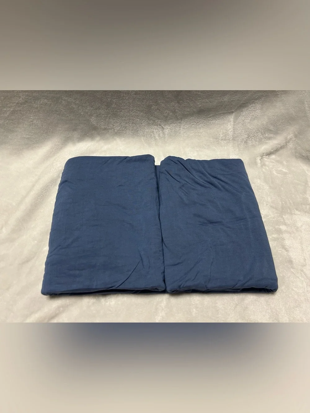 TEMPUR-PEDIC Vintage Indigo blue Rayon from Bamboo king flat sheet ONLY